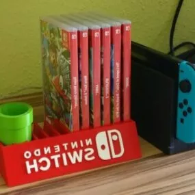 Printable Nintendo Switch Game Case 3d model