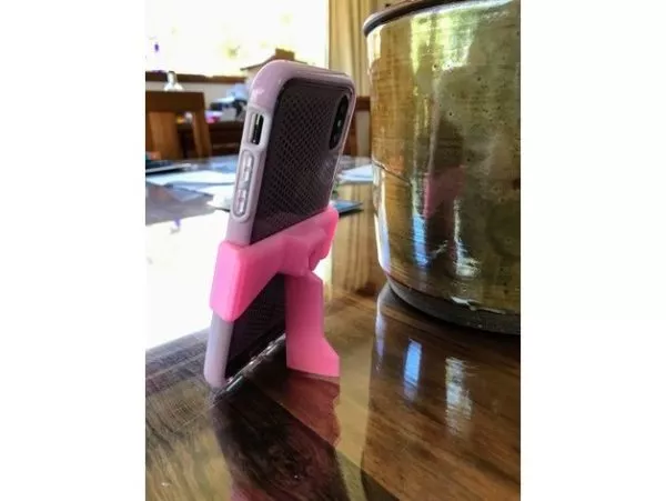 Printable Phone Stand 3d model Printable Phone Stand 3d model