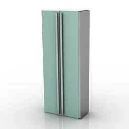 Room High Locker Furniture 3d model