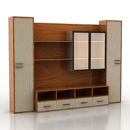Home Sideboard Design 3d model