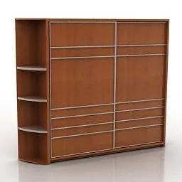 Wardrobe Modern Door Pattern 3d model