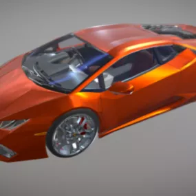Super Car Lamborghini Huracan 3d model