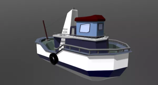 Lowpoly Ship 3d model Lowpoly Ship 3d model