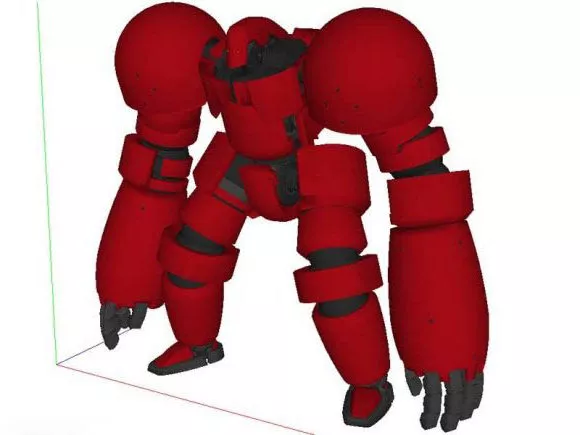 Character Sci-fi Robot Monster 3d model Character Sci-fi Robot Monster 3d model