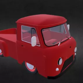 Uaz Truck Vehicle 3d model