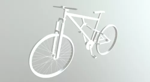 Motorcycle Roadster 3d model