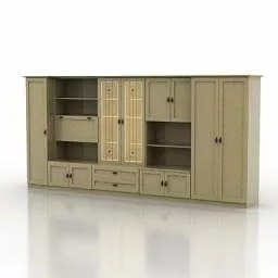 Home Wall Sideboard Furniture 3d model