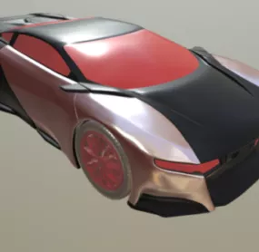 Peugeot Onyx Super Car 3d model
