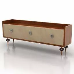 Tv Locker Design 3d model