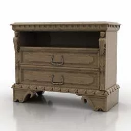 Classic Locker Furniture 3d model
