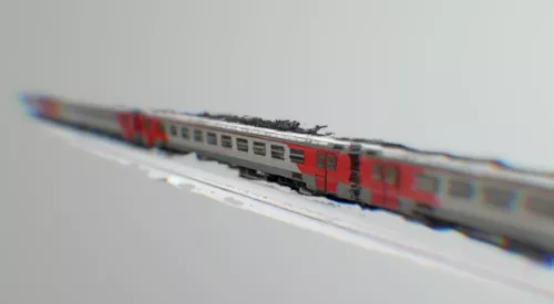 Kid Toy Train Collection 3d model