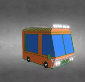 Gaming Lowpoly Car 3d model