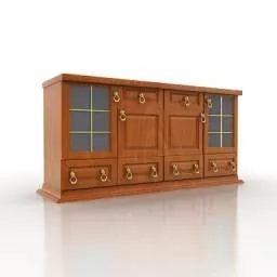 Wall Locker 3d model
