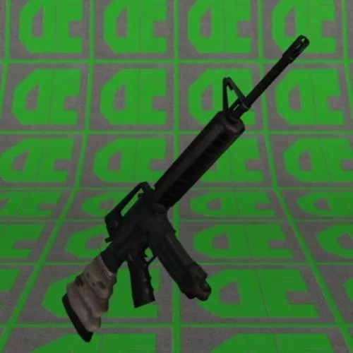 M16 Army Gun 3d model M16 Army Gun 3d model
