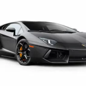 Grey Lamborghini Car 3d model