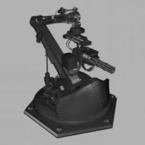 Army Machine Gun Weapon 3d model