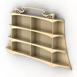 House Shelf Design 3d model