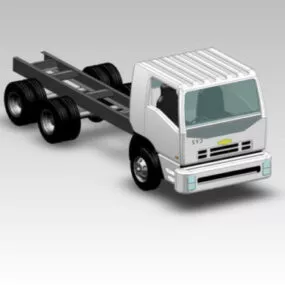 Small Truck Vehicle 3d model