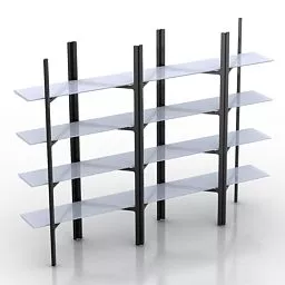 Home Frame Style Shelf 3d model Home Frame Style Shelf 3d model