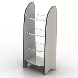 Home Simple Rack 3d model
