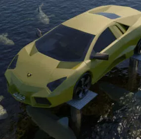 Lamborghini Car 3d model