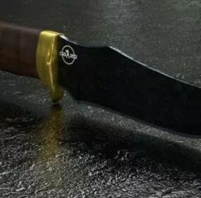 Weapon Attack Knife 3d model