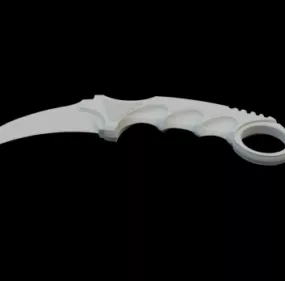 Karambit Knife 3d model
