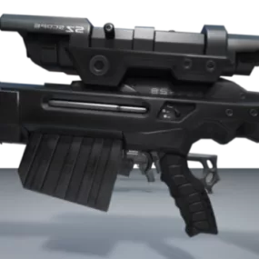 Sniper Gun Rifle Ksr-29 3d model