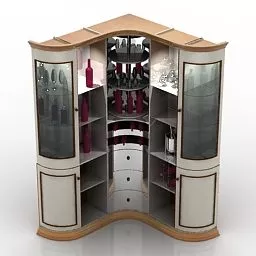 Home Furniture Rack Design 3d model