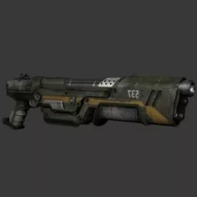 Army Shotgun 3d model
