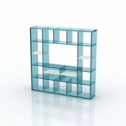 Shelf Ikea Detolf 3d model