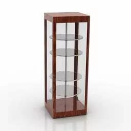 Modern Shelf Wall Mount 3d model