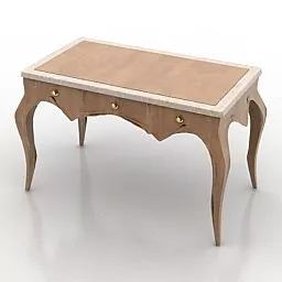 Classic Table Furniture 3d model Classic Table Furniture 3d model