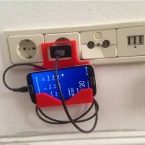 Printable Smartphone Holder 3d model