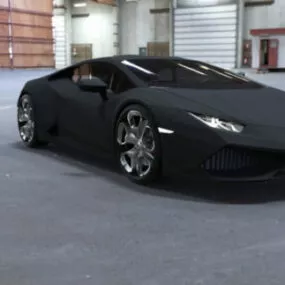 Lamborghini Huracan Super Car 3d model