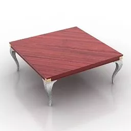 Living Room Table Classic Legs 3d model