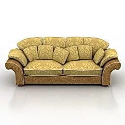 Premium Sofa Furniture Design 3d model
