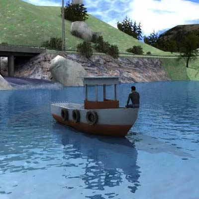 Fishing Trawler Ship 3d model