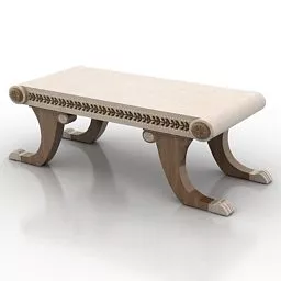 Outdoor Garden Table 3d model