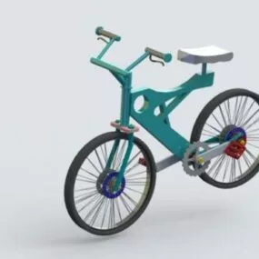 Vintage Bicycle Style Design 3d model