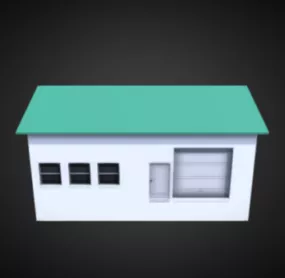 Simple House 3d model