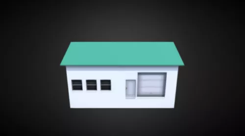 Simple House 3d model Simple House 3d model