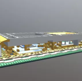 Old House Design 3d model