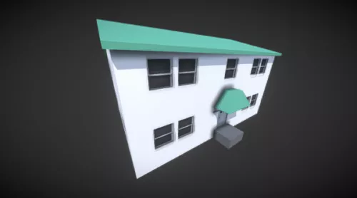 Tiled Roof Texture 3d model