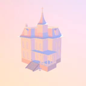 Old House Gaming Design 3d model