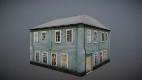 Space Panel Facade 3d model