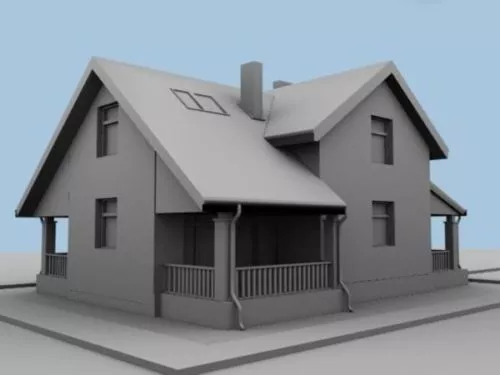 Villa Design 3d model Villa Design 3d model