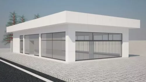 Home Building 3d model Home Building 3d model