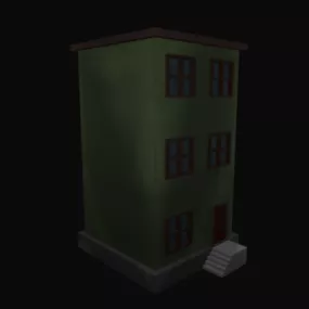 Old House Design 3d model