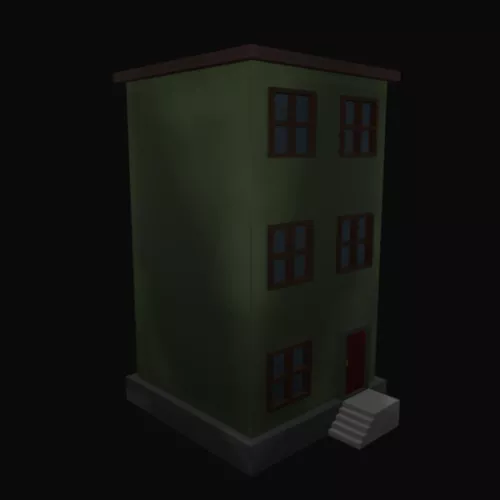 Old House Design 3d model Old House Design 3d model